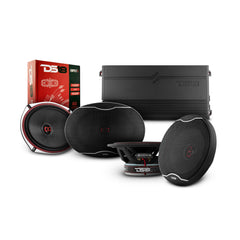 DS18 2016-2021 Chevy Silverado 3500 HD Crew and Extended Cab Front and Back Doors Speakers Better Upgrade/Replacement Package 1800 Watts