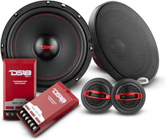 DS18 2006-2020 Honda Civic Front and Back Doors Sedan Speaker Good Upgrade/Replacement Package 900 Watts