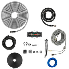 4-GA CCA Amplifier Installation Kit  -  SILVER