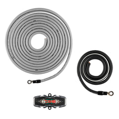 4-GA CCA Amplifier Installation Kit  -  SILVER