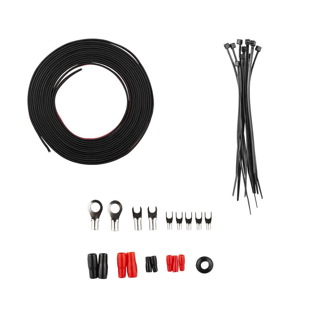 8-GA CCA Amplifier Installation Kit - RED