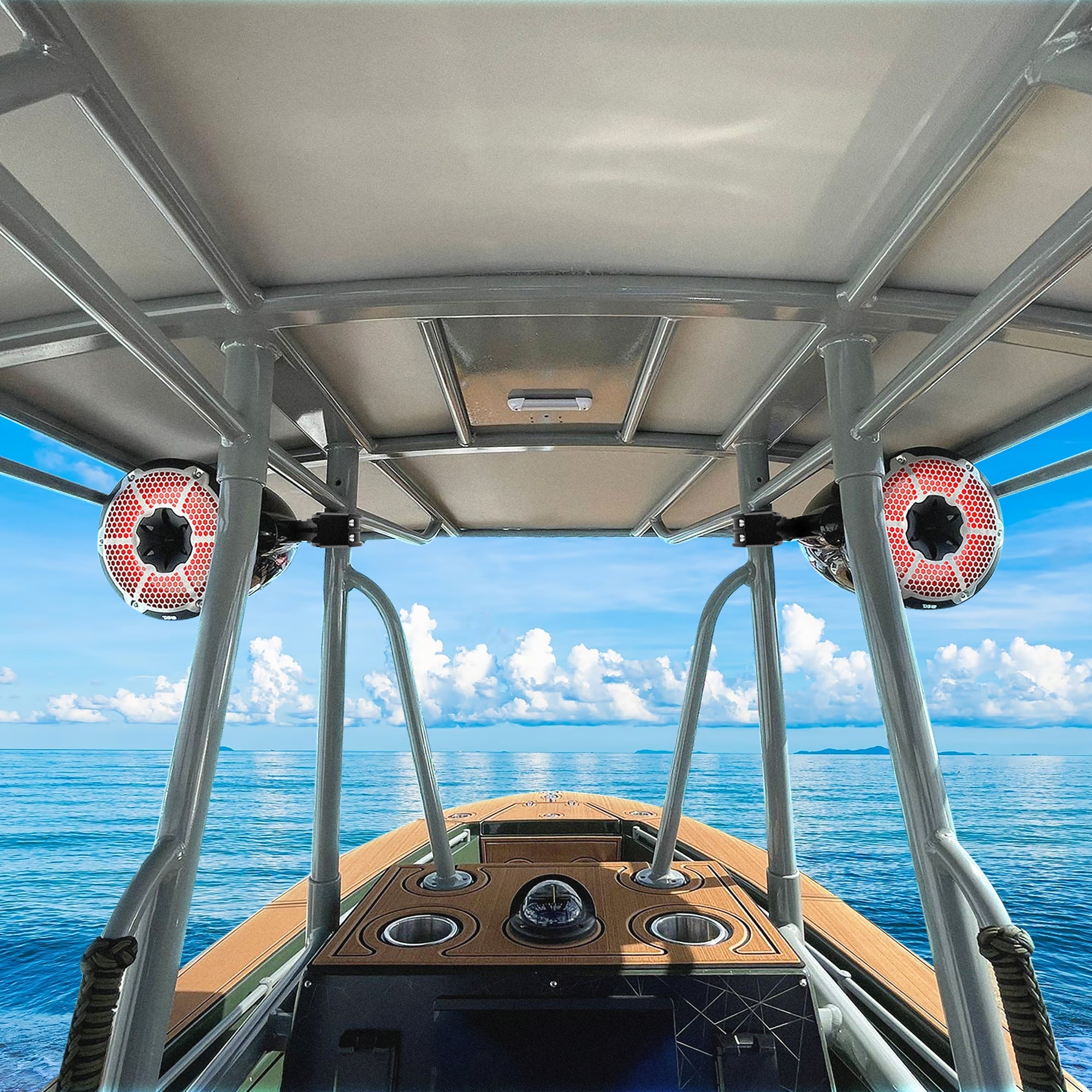 NXL 8" Marine and Powersports Towers LED RGB Lights 125 Watts Rms