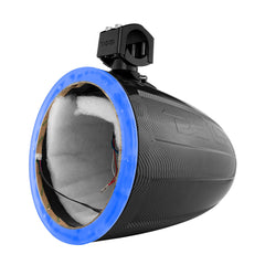 NXL 10" Marine and Powersports Empty Tower LED RGB Lights -Black Carbon Fiber