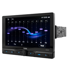 10.5" Floating Adjustable Modular Touchscreen Mechless Single-DIN Head Unit with Bluetooth, Apple Car Play, Android Mirror Link, USB, AUX, SD, AM, FM