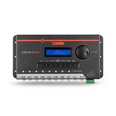 2-Channel In and 8-Channel Out Digital Sound Processor (DSP) with Bluetooth and LCD Screen