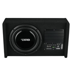 10" Loaded Amplified Shallow Down Fire Subwoofer Enclosure 250 Watts Rms