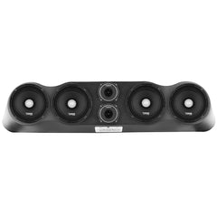 35" High Density ABS Universal Speakers Enclosure 4 X 6.5" and 2 x 3" Tweeters