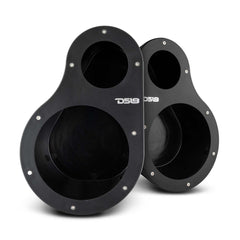 High Density Abs 2-Way Universal Pod 1 X 6.5" Loudspeaker and 1 x 1.5" Tweeter