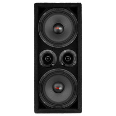 Dual 8" Loaded Ported Voceteo Box ( 2 x PRO-X8M and 2 x PRO-TWX2)