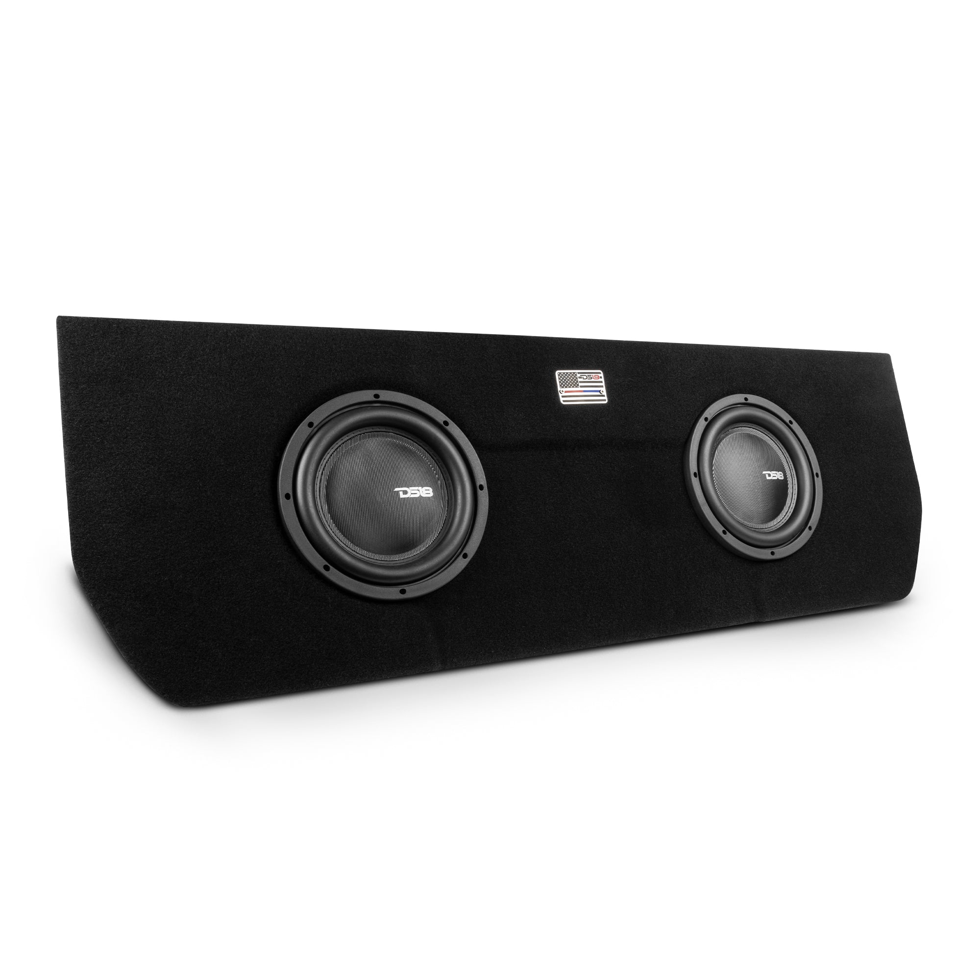 Dual 10" Loaded Subwoofer Enclosure for Tundra 2022 and Up Double Cab and Crew Max With Subwoofers(2 X IXS10.4D)