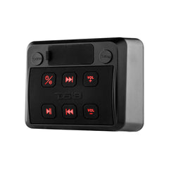 DS18 Golf Cart Package - 2 x 6.5” Marine Speakers +1 x 2 Ch Amp +1 x AMPKIT8 +1 x ENSBTRC-SQ, BLACK or WHITE.