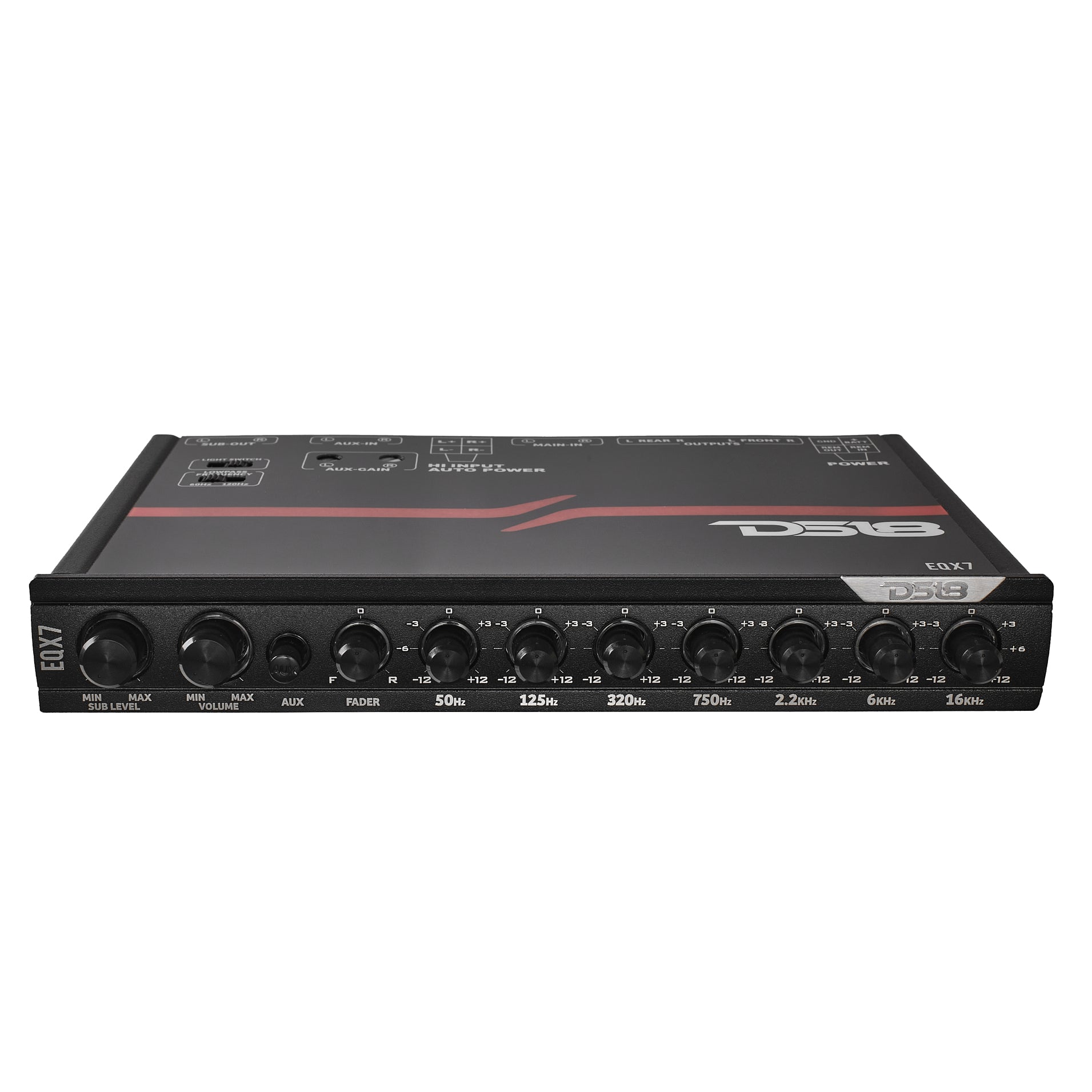 High Volt 7-Band Equalizer with High Level Input and Auto Turn On