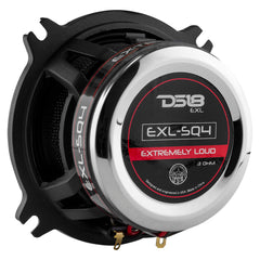 EXL 4" 2-Way Coaxial Speaker with Fiber Glass Cone 60 Watts Rms 3-Ohm