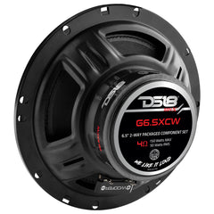 G6.5XC GEN-X 6.5" 2-Way Component Set Speaker System 150 Watts 4-Ohm