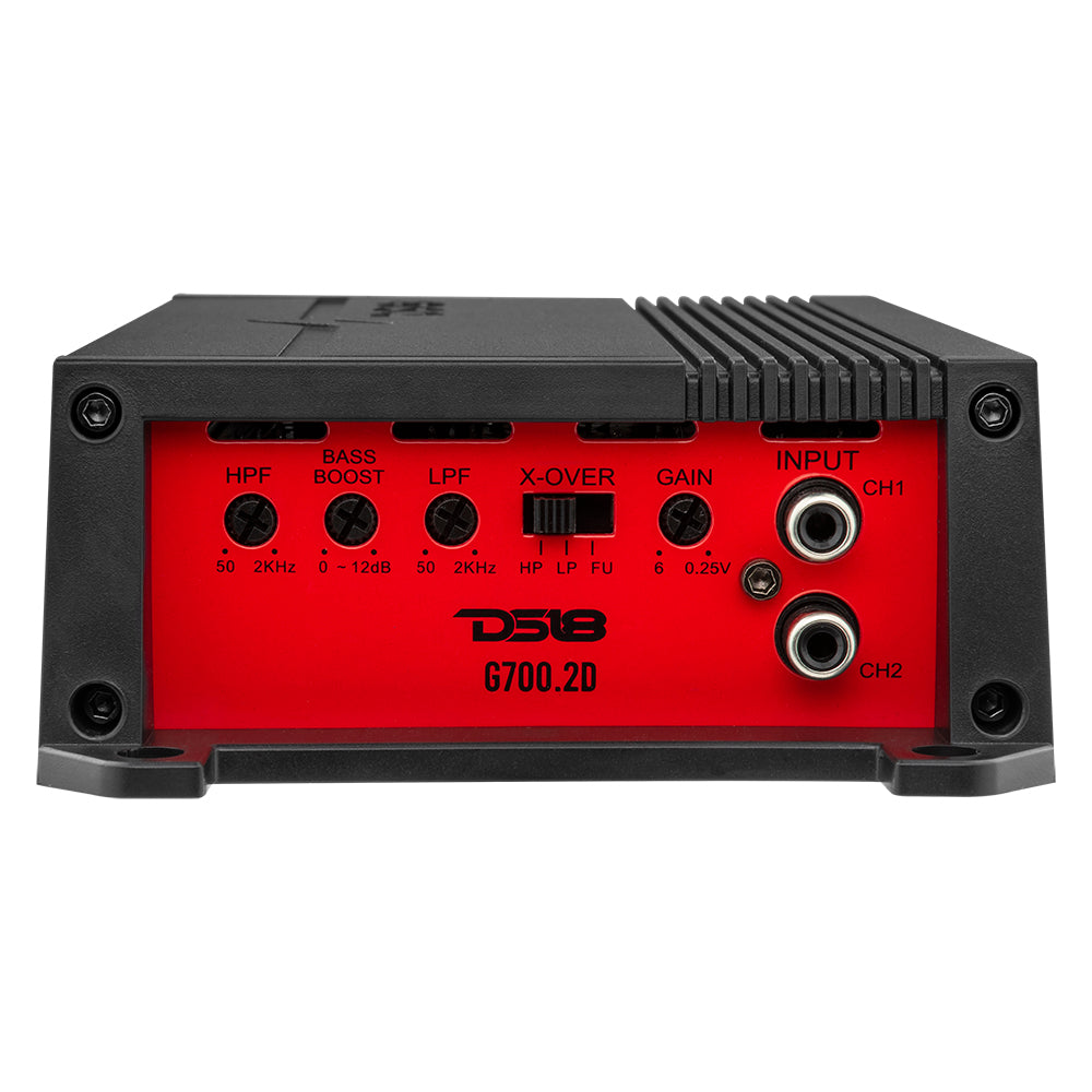 GEN-X Full-Range Class D 2-Channel Amplifier 700 Watts