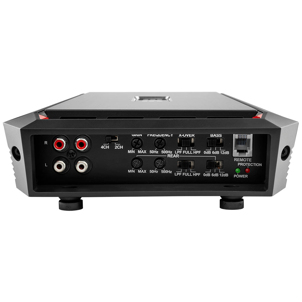 DS18 GEN-X900.4 Full-Range Class AB 4-Channel Car Amplifier 900 Watts