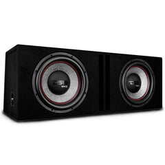 Dual 12" Loaded Subwoofer Ported Enclosure With GEN-X124D 1800 Watts Rms