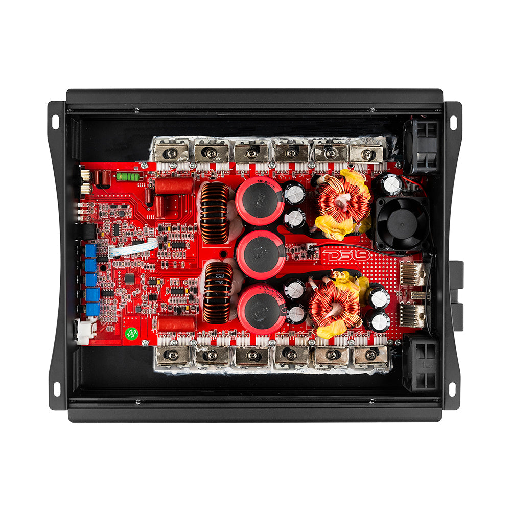 PRO 1-Channel Full-Range Class D Amplifier 5000 Watts Rms @ 2-Ohm