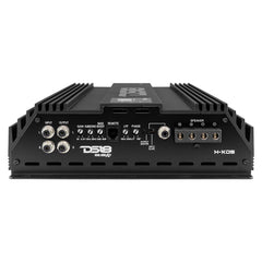 HOOLIGAN KO 1-Channel Amplifier with Voltmeter 5000 Watts Rms @ 1-Ohm Made In Korea Black