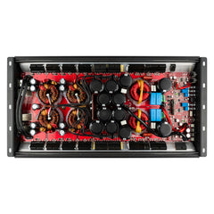 HOOLIGAN KO 1-Channel Amplifier with Voltmeter 8000 Watts Rms @ 1-Ohm Made In Korea Black