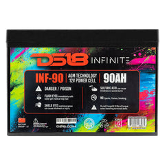 INF-90AH INFINITE 90 AH 2500 Watts AGM Power Cell 12 Volt Battery