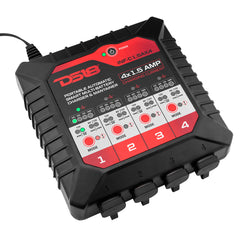 4 X 1.5 AMP Automatic Smart Lithium and AGM Battery Charger and Maintainer