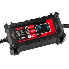 4 AMP Automatic Smart Lithium and AGM Car Battery Charger & Maintainer
