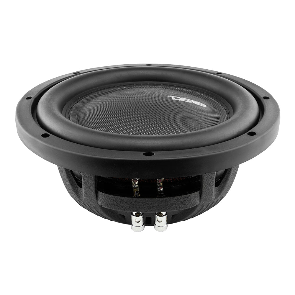 IXS Shallow-Mount 10" Fiber Glass Subwoofer 600 Watts Rms SVC 4-Ohm