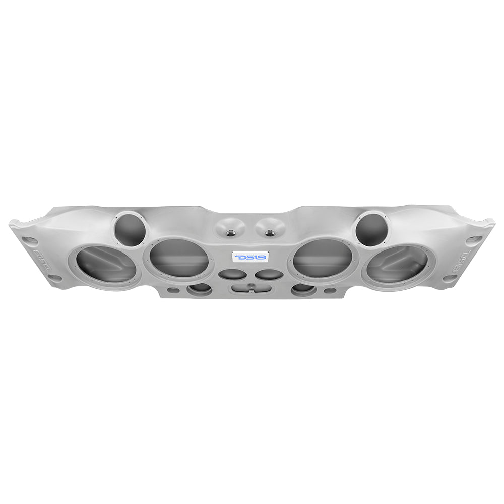 DS18 JK-SBAR/SL Exclusive Overhead Bar System for JK/JKU  Jeeps (4 x 8" Speakers 4 x 3.72" Tweeters 2 x 1" Drivers) SILVER