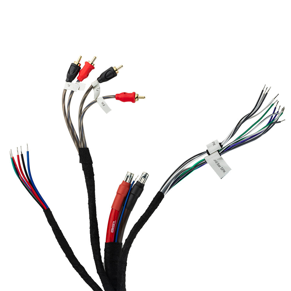 Plug and Play Harness for JL/JLU/JT for Sound Bar and Amplifier