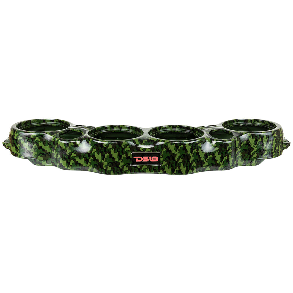 DS18 JL-SBAR/CMGR Overhead Bar System JL/JLU, JT Jeeps (4x 8" Speakers 4x3.72"  Tweeters) Camo Green