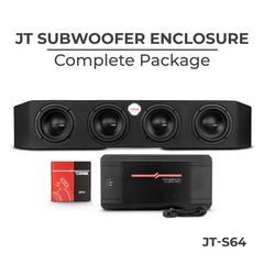 Complete Under Seat Subwoofer Enclosure Package for JT Gladiator Jeeps