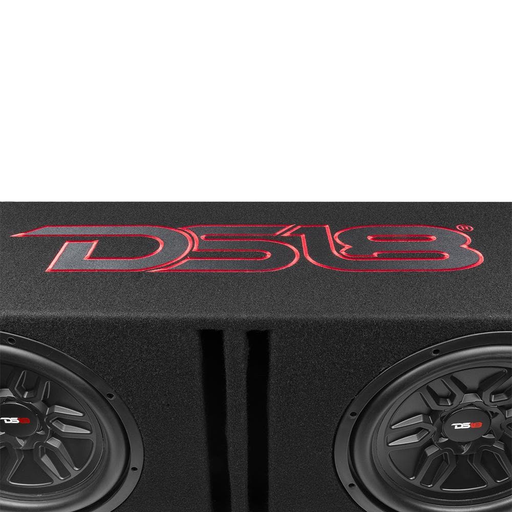 Bass Package 2 X SLC-MD12 In a Ported Box with S-1500.1/RD Amplifier and 4-GA Amp Kit 250 Watts Rms
