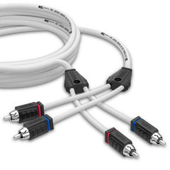 RCA Marine Grade Tinned 100% Copper OFC 12 Feet - WHITE