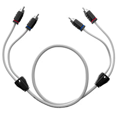 RCA Marine Grade Tinned 100% Copper OFC 3 Feet - WHITE