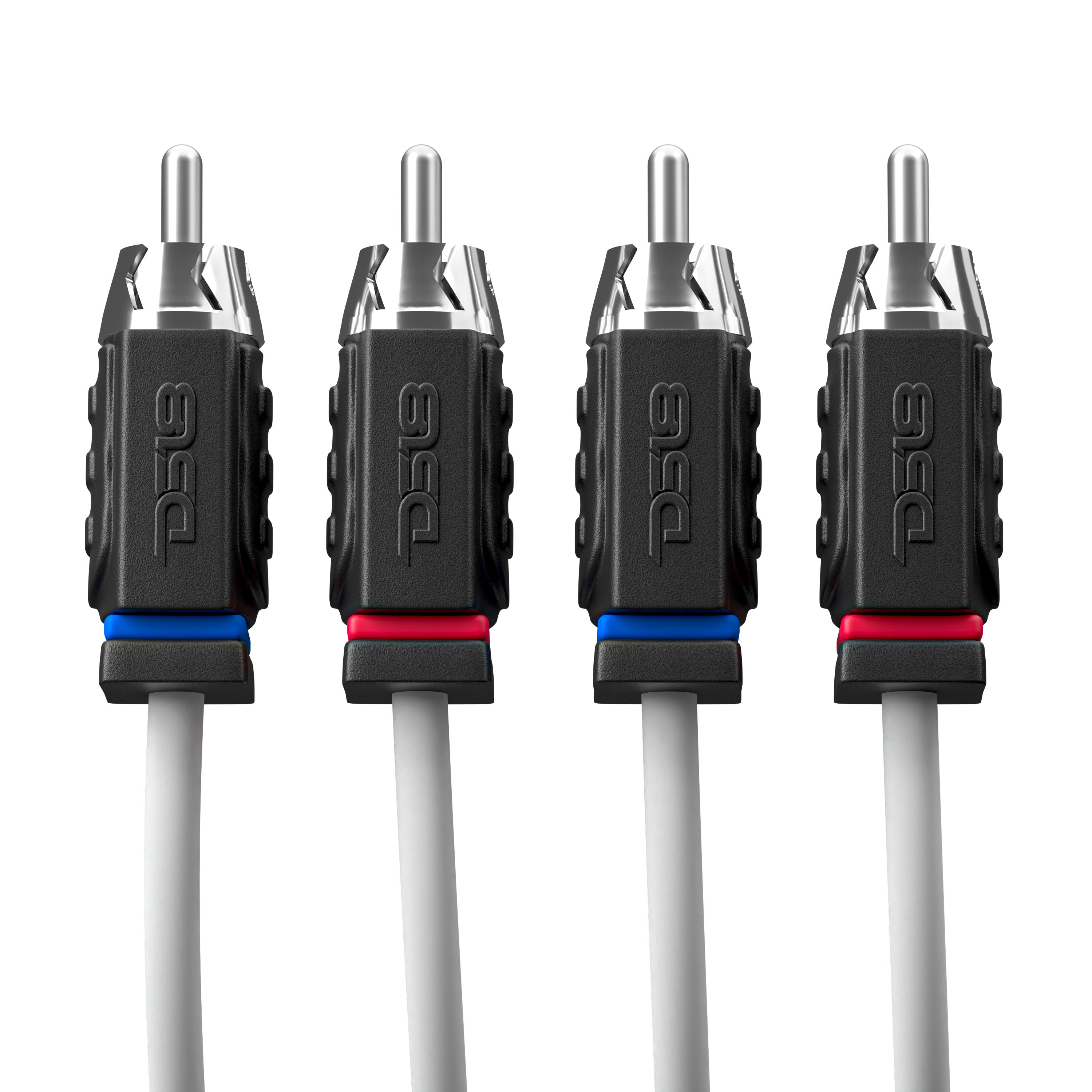 RCA Marine Grade Tinned 100% Copper OFC 3 Feet - WHITE