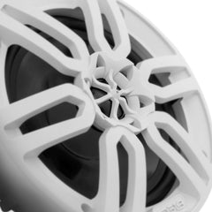 DS18 Golf Cart Package - 2 x 6.5” Marine Speakers +1 x 2 Ch Amp +1 x AMPKIT8 +1 x ENSBTRC-SQ, BLACK or WHITE.