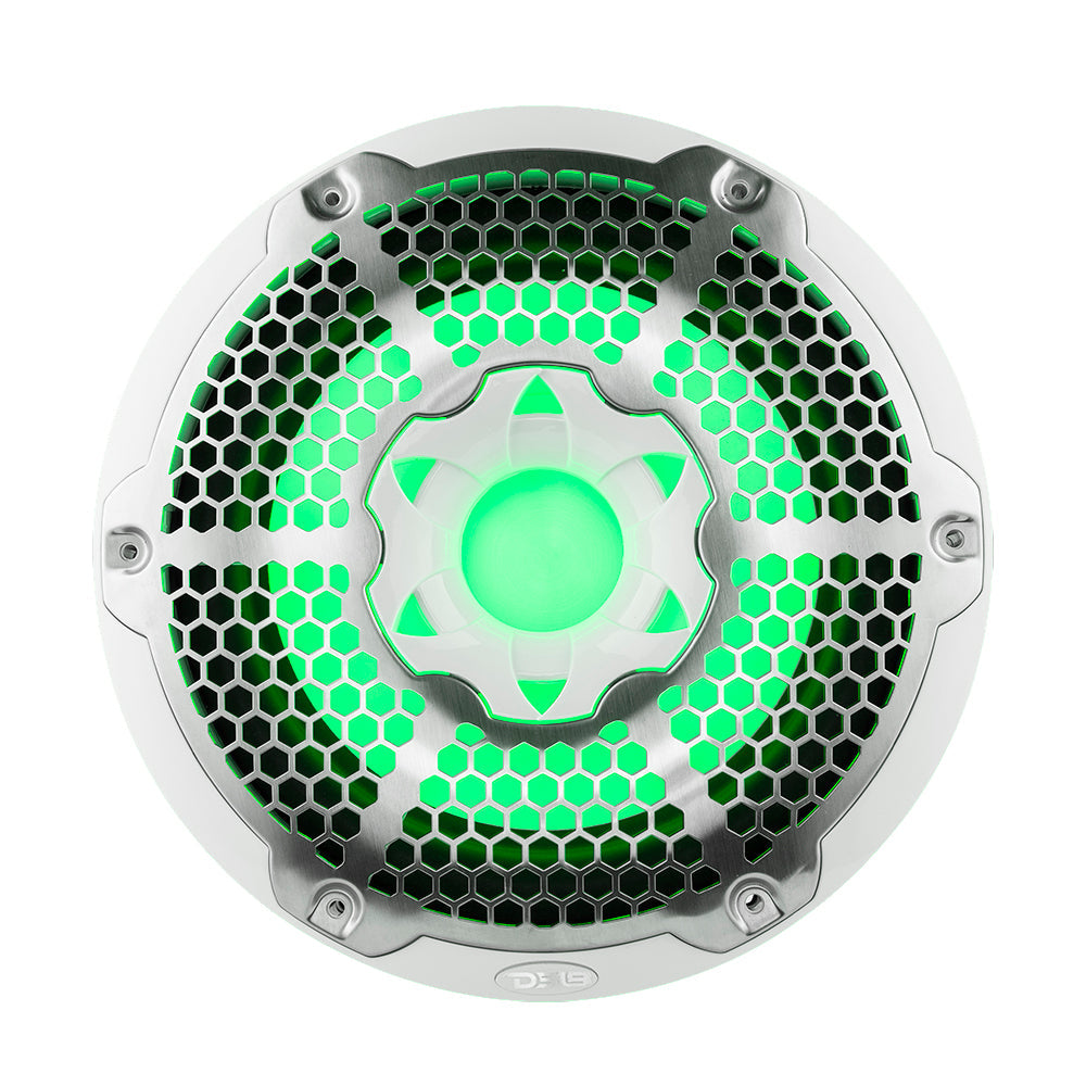 NXL 10" Marine Subwoofer With LED RGB Lights 300 Watts Rms SVC 4-Ohm -White