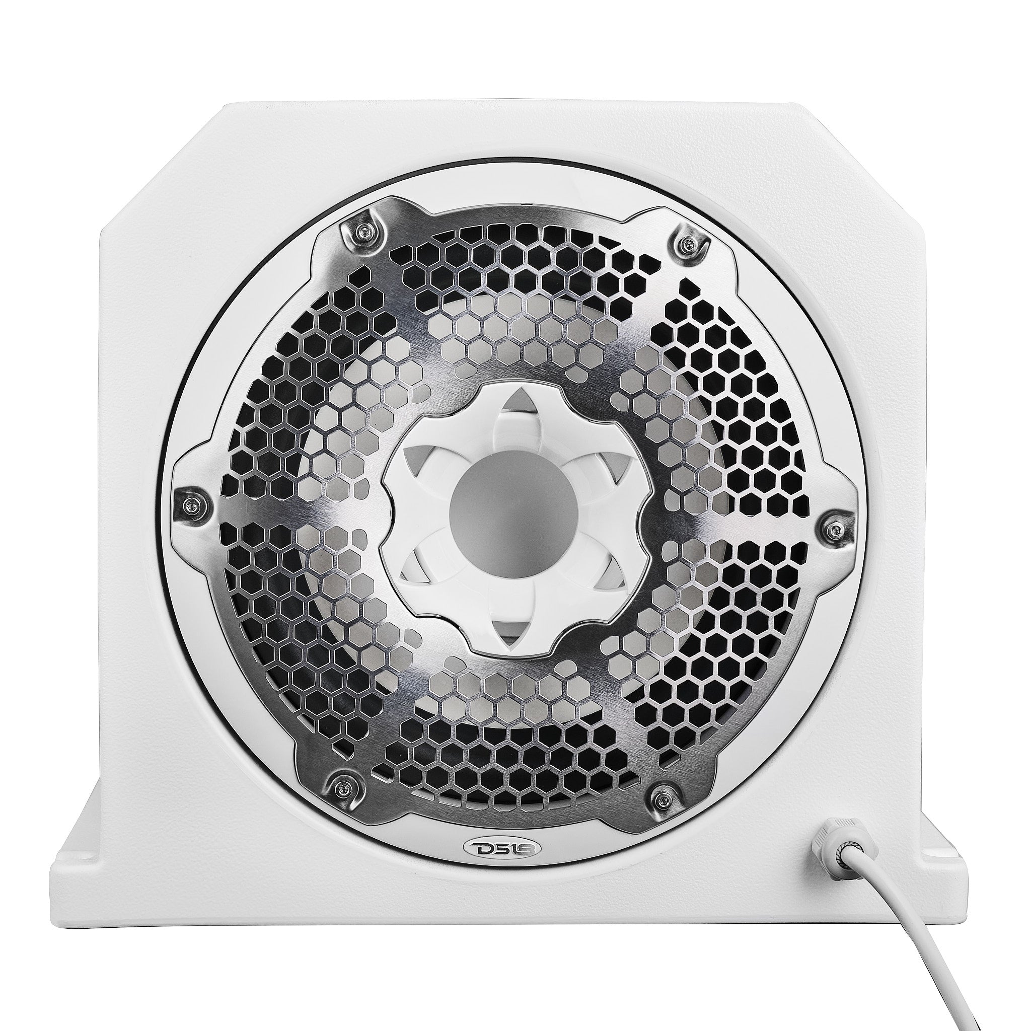 Dual 10" Marine Subwoofer Enclosure with 10" Passive Radiator and LED RGB Lights 350 Watts Rms 4-Ohm (NXL-10SUB Included)