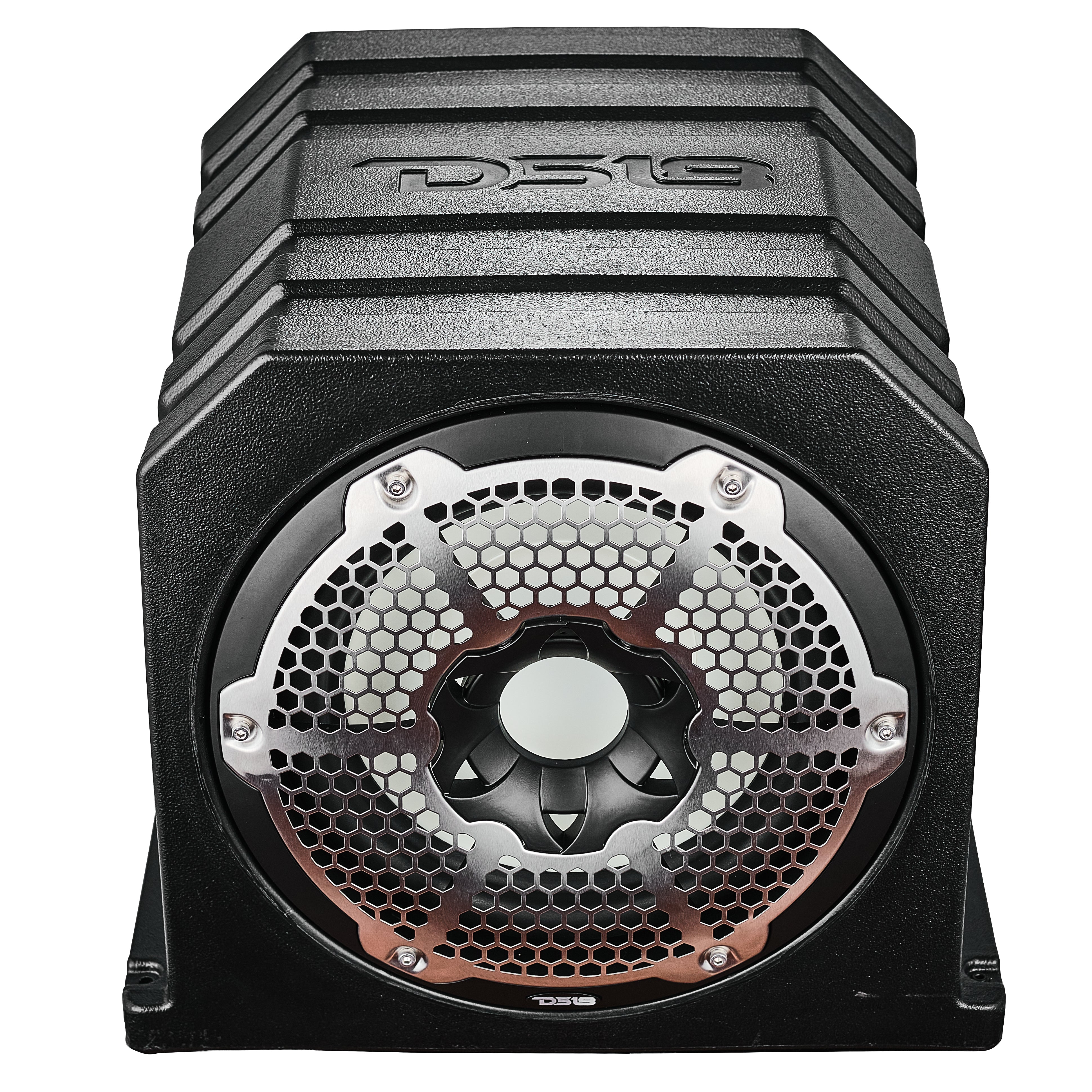 Dual 10" Marine Subwoofer Enclosure with 10" Passive Radiator and LED RGB Lights 350 Watts Rms 4-Ohm (NXL-10SUB Included)