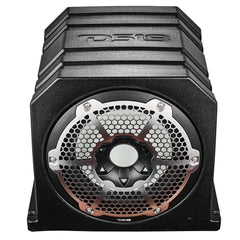 Dual 10" Marine Subwoofer Enclosure with 10" Passive Radiator and LED RGB Lights 350 Watts Rms 4-Ohm (NXL-10SUB Included)