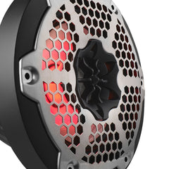 NXL 10" Marine Subwoofer with RGB LED Lights 300 Watts Rms SVC 4-Ohm - Black
