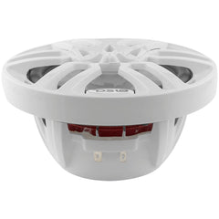 NXL 6.5" 2-Way Coaxial Marine Speaker With LED RGB Lights 100 Watts Rms 4-Ohm -White