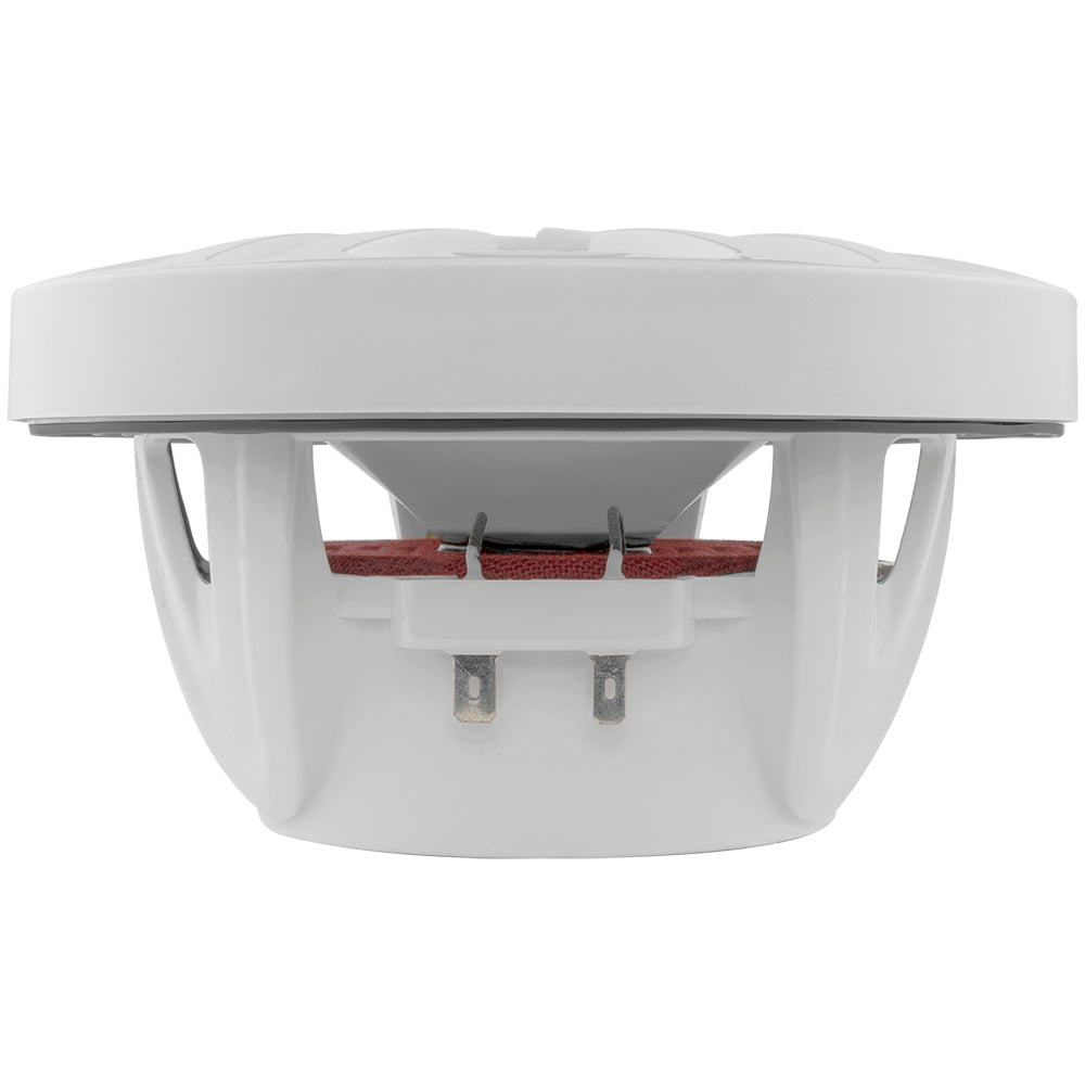 NXL 6.5" 2-Way Coaxial Marine Speaker With LED RGB Lights 100 Watts Rms 4-Ohm -White