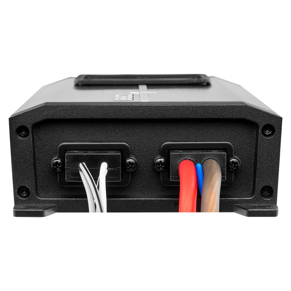 NXL 2-Channel Full-Range Class D IP67 Marine and Powersports Amplifier 2 x 180 Watts Rms @ 4-Ohm