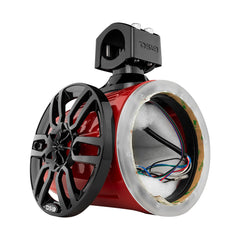 NXL 6.5" Marine and Powersports Empty Tower LED RGB Lights -Red