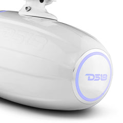 NXL 8" Marine and Powersports Towers LED RGB Lights 125 Watts Rms - White