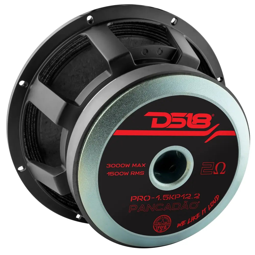 PANCADÃO Mid-Bass Loudspeaker 12" 1500 Watts Rms 2-Ohm