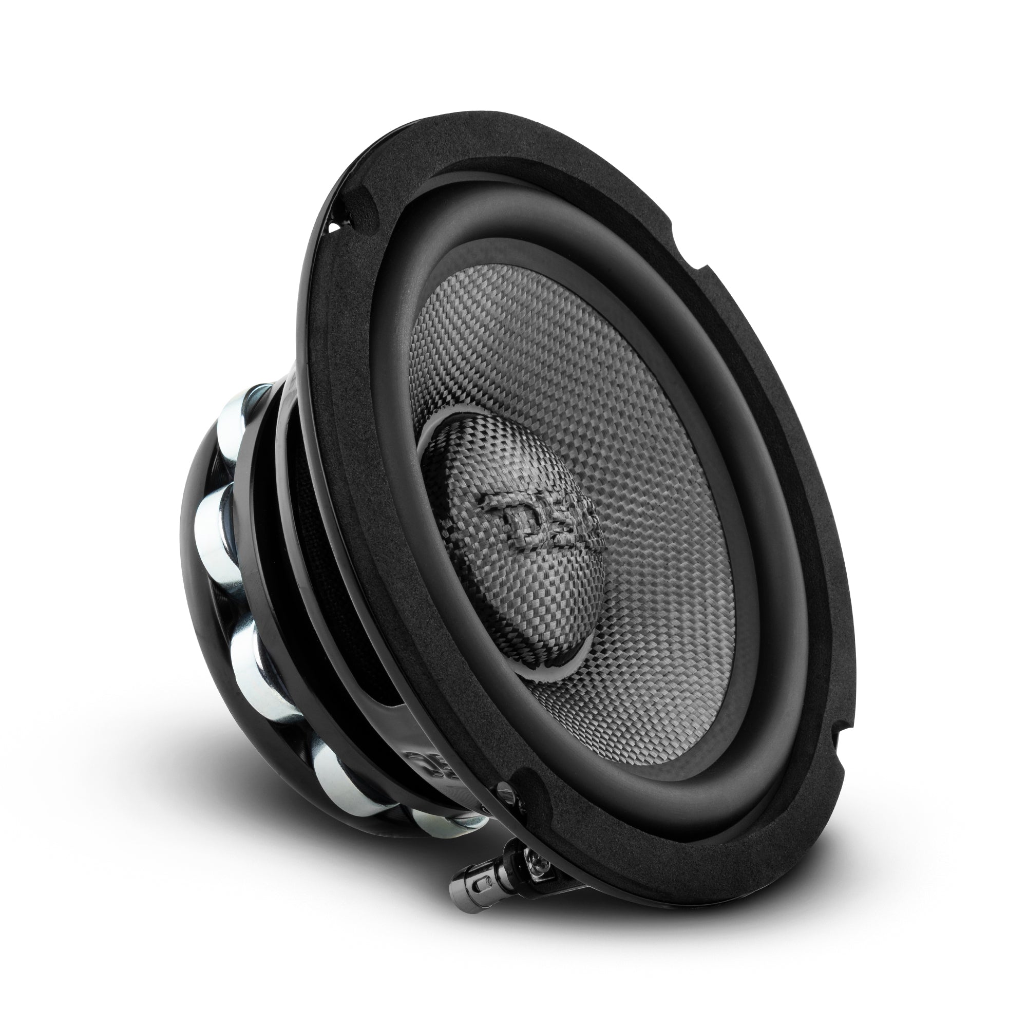 PRO 6.5" Neodymium Carbon Fiber Water resistant Cone Mid-Bass Loudspeaker 250 Watts Rms 4-Ohm