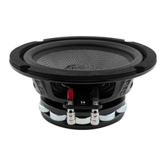PRO 6.5" Neodymium Carbon Fiber Water resistant Cone Mid-Bass Loudspeaker 250 Watts Rms 4-Ohm